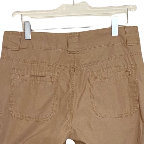 Gloria Vanderbilt Woman’s Brown Capris Cargo Pants Size 8P - Picture 4 of 8